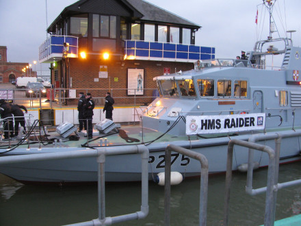 HMS RAIDER at Chatham