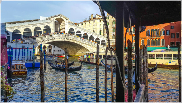Venedig, Rialto Brücke, Canale Grande