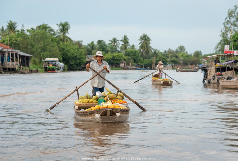 Floating paradise, along the Mekong, Vietnam
