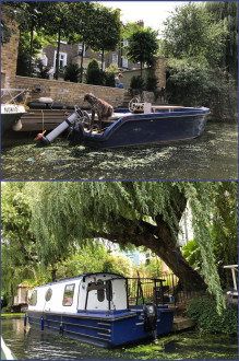 IMG_1480 Auf dem Regent's Canal von Little Venice nach Camden Town, London 28.7.2022