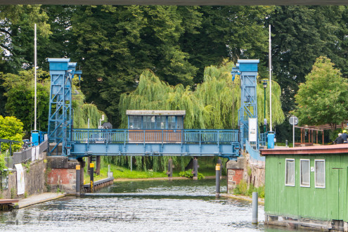 Hebebrücke Plau am See