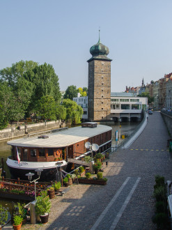 Botel et chateau d'eau de Šítkovská / Loďhotel a Šítkovská vodárenská věž