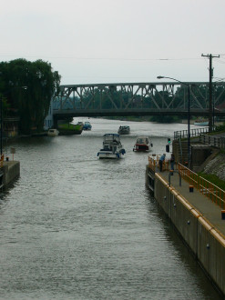 Champlain waterway locks