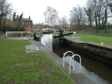 Thornhill Double Locks Calder and Hebble Navigation Yorkshire