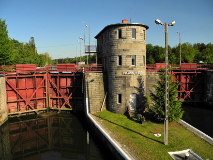 Nowa Wieš lock - Gliwice Canal (Kanal Gliwicki), Poland - DSCN0419