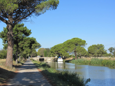 Canal du Midi, 52e bief (bief d'Ognon, 0 km 688, sens Etang de Thau Toulouse).