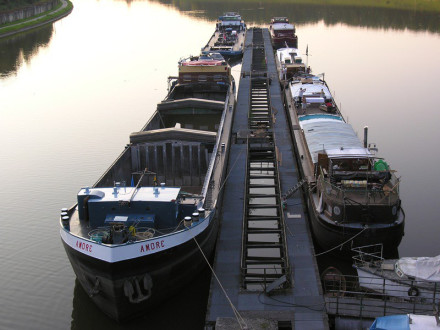 View from Ittre lock