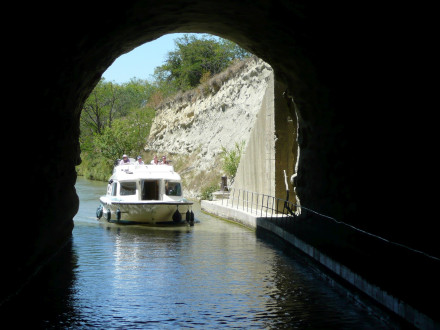 Canal du Midi, Tunnel von Malpas