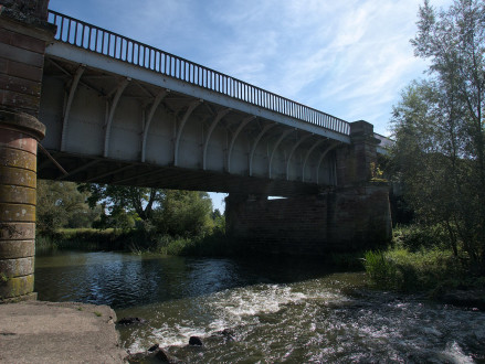 Kanalbrücke über die Albe