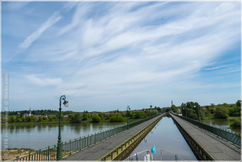 Hausbootferien 2015, Briare, Pont-canal de Briare