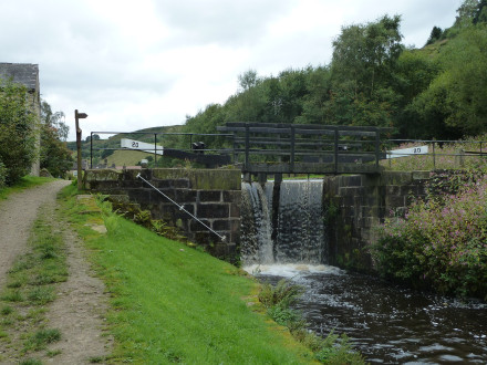 Wadsworth Mill Lock 20 Rochdale Canal