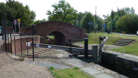 Haggonfields Lock 42 and Bridge 40 Chesterfield Canal