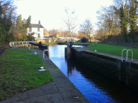 Thornhill Double Locks Calder and Hebble Navigation Yorkshire