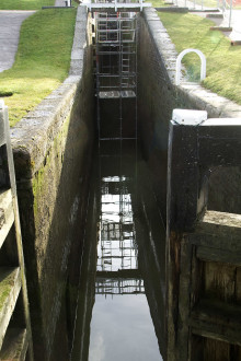 Foxton Locks Drained for Maintenance December 2012
