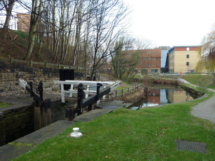 Stanley Dawson Lock No 1E Huddersfield Narrow Canal Yorkshire
